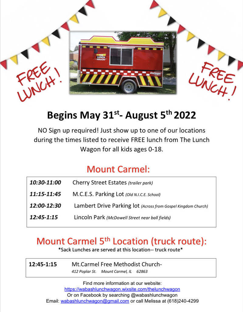 Lunch Wagon Flyer 1 - 2022